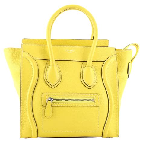 yellow celine handbags